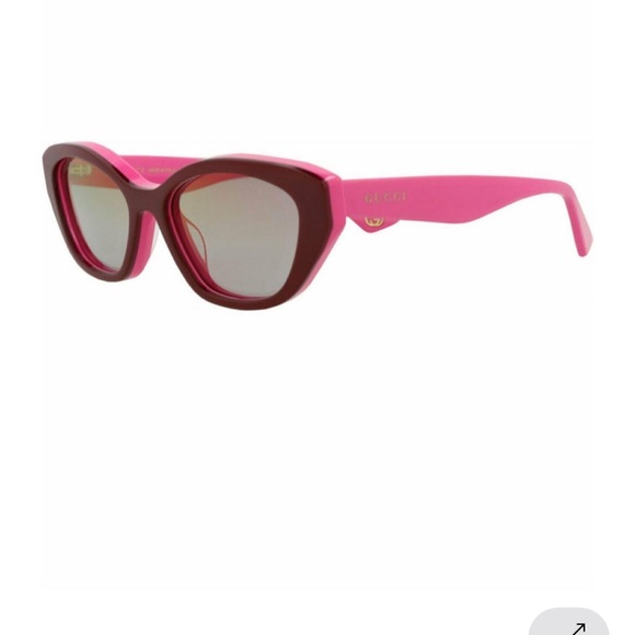 Gucci Accessories - Gucci Bold Pink Cat-Eye Sunglasses